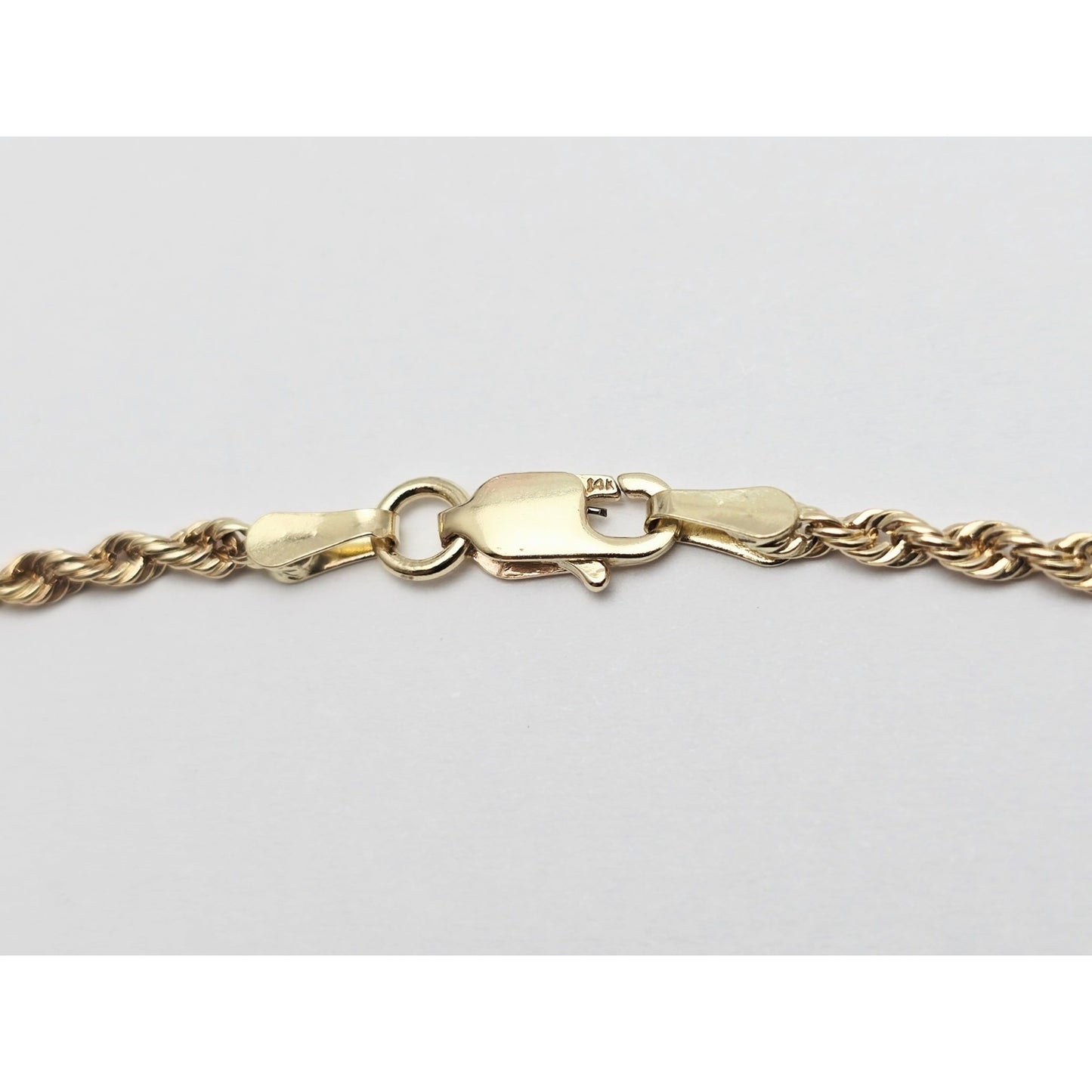 14K Yellow Gold Rope Bracelet
