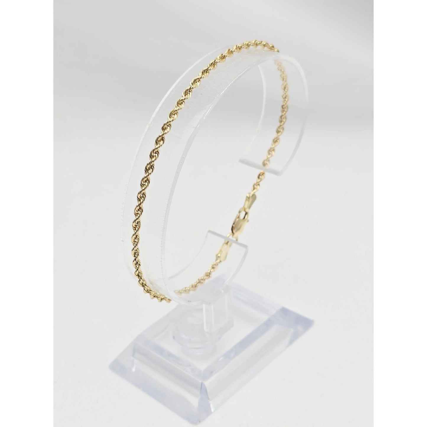 14K Yellow Gold Rope Bracelet