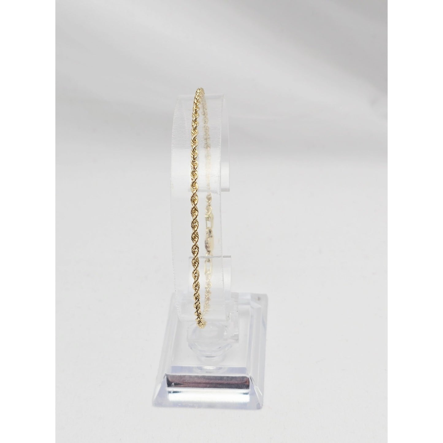 14K Yellow Gold Rope Bracelet