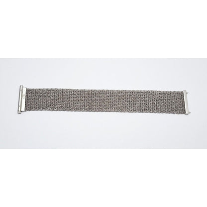 Nova 14K White Gold Diamond Cut Mesh Bracelet