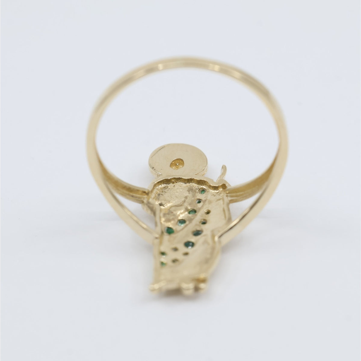 14K Yellow Gold Religious Saint Jude Ring
