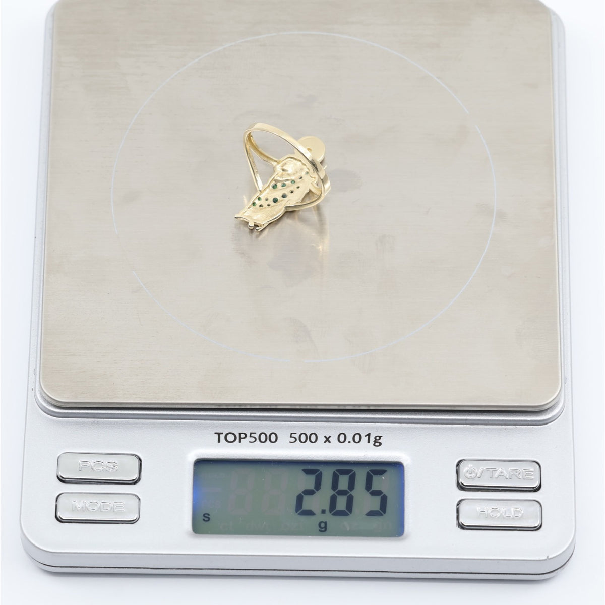 14K Yellow Gold Religious Saint Jude Ring