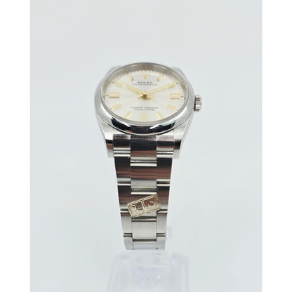 Rolex 126000 Oyster Perpetual 36mm Dominos Pizza Mens Watch in Silver Steel 2020