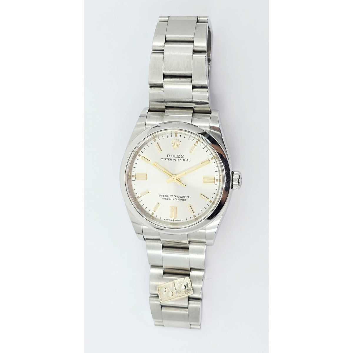 Rolex 126000 Oyster Perpetual 36mm Dominos Pizza Mens Watch in Silver Steel 2020