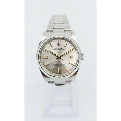 Rolex 126000 Oyster Perpetual 36mm Dominos Pizza Mens Watch in Silver Steel 2020