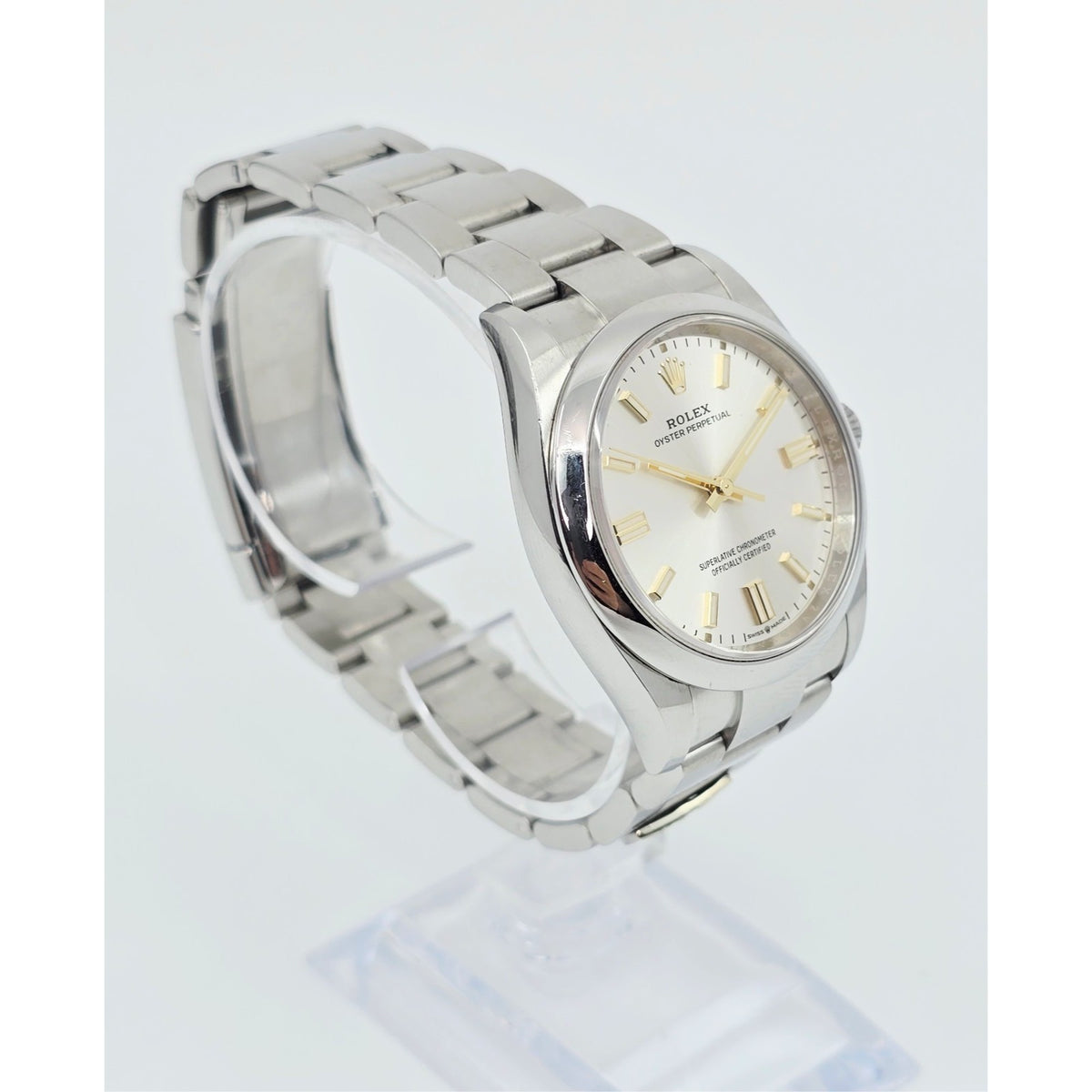 Rolex 126000 Oyster Perpetual 36mm Dominos Pizza Mens Watch in Silver Steel 2020