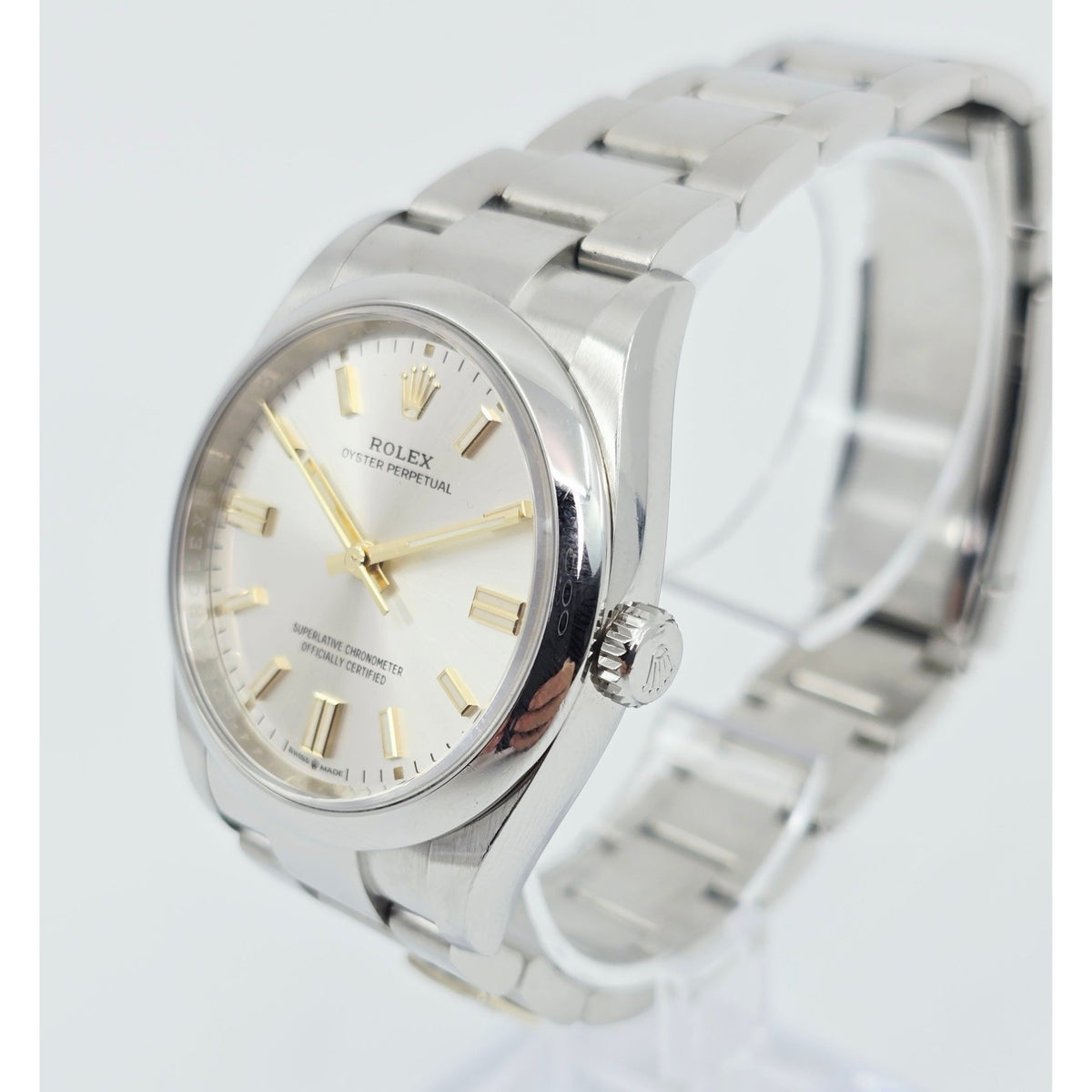 Rolex 126000 Oyster Perpetual 36mm Dominos Pizza Mens Watch in Silver Steel 2020