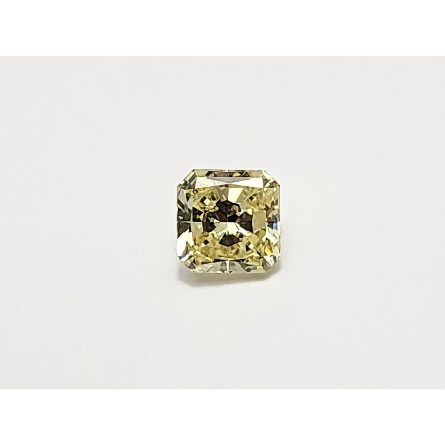 4.01 Carat VS1 Modified Cushion Cut EGL Natural Loose Fancy Light Yellow Diamond