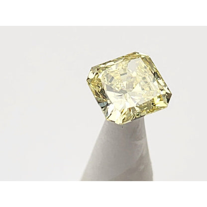 4.01 Carat VS1 Modified Cushion Cut EGL Natural Loose Fancy Light Yellow Diamond