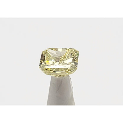 4.01 Carat VS1 Modified Cushion Cut EGL Natural Loose Fancy Light Yellow Diamond