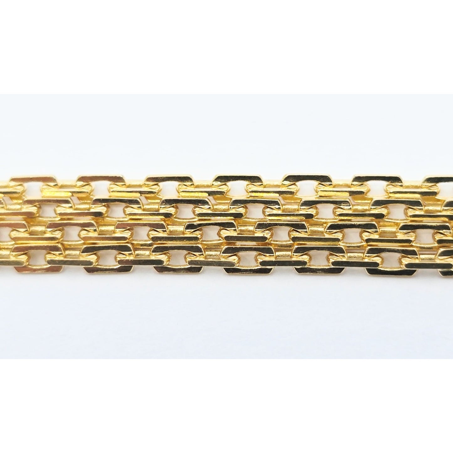 18K Yellow Gold Custom Cable Link Chain Necklace