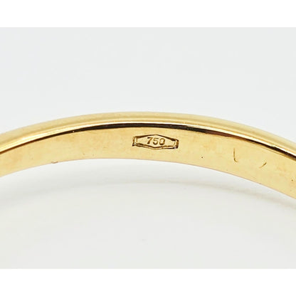 14K Yellow Gold Oval Sapphire & Diamond Ring
