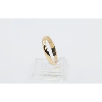 14K Yellow Gold Polished Wedding Band Ring
