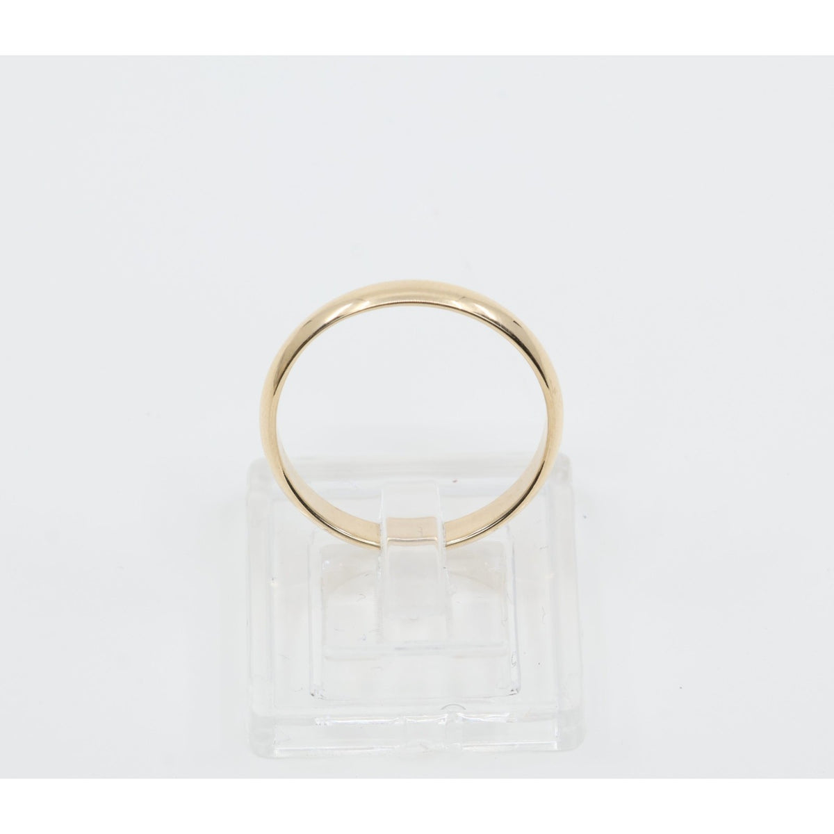 14K Yellow Gold Polished Wedding Band Ring