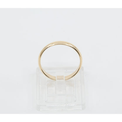 14K Yellow Gold Polished Wedding Band Ring