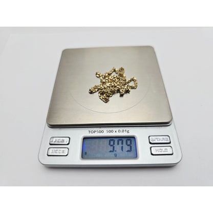 14K Yellow Gold Bismark Link Chain Necklace