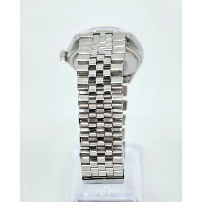 1979 Rolex Datejust 16014 Silver Dial 36mm Jubilee Fluted Bezel Quickset Watch