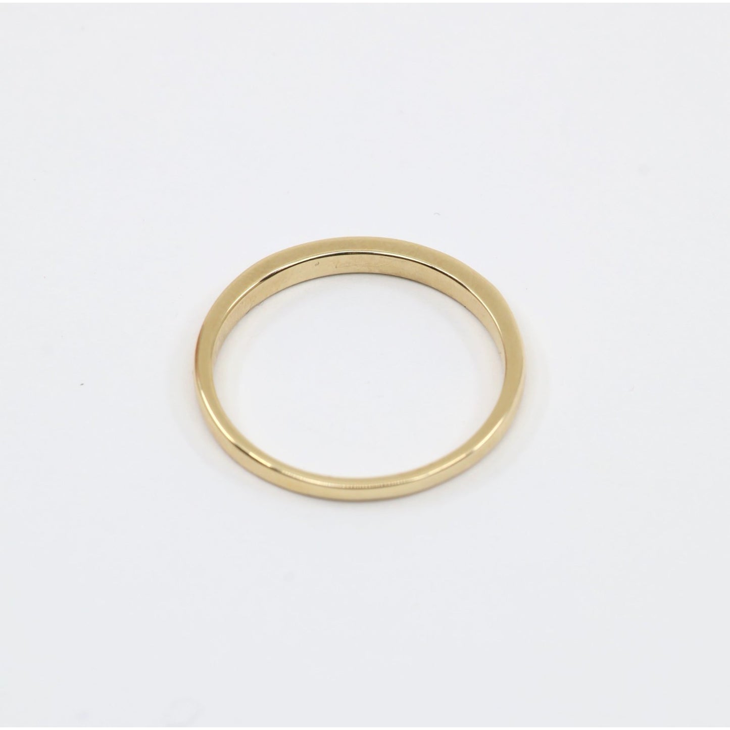 14K Yellow Gold Baguette Diamond Channel Set Wedding Band Ring