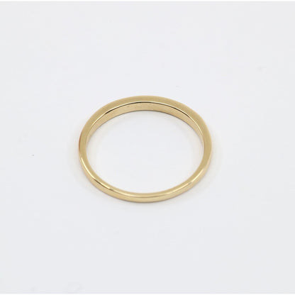 14K Yellow Gold Baguette Diamond Channel Set Wedding Band Ring