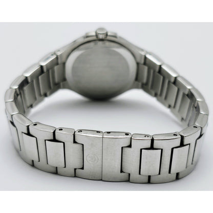 Movado Museum 28mm Stainless Steel Ladies Quartz Black Dial Watch 01.3.14.1033
