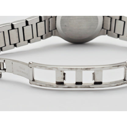 Movado Museum 28mm Stainless Steel Ladies Quartz Black Dial Watch 01.3.14.1033