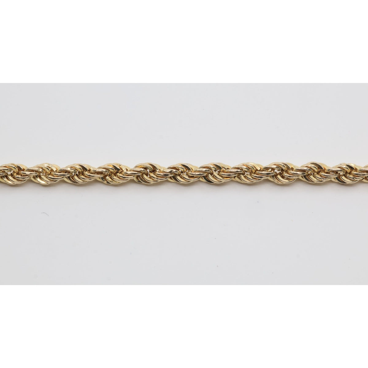 14K Yellow Gold Rope Anklet Bracelet