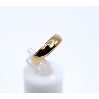 18K Yellow Gold Polished Wedding Band Ring