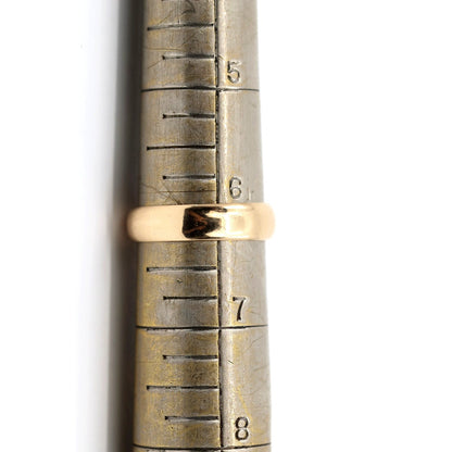 18K Yellow Gold Polished Wedding Band Ring