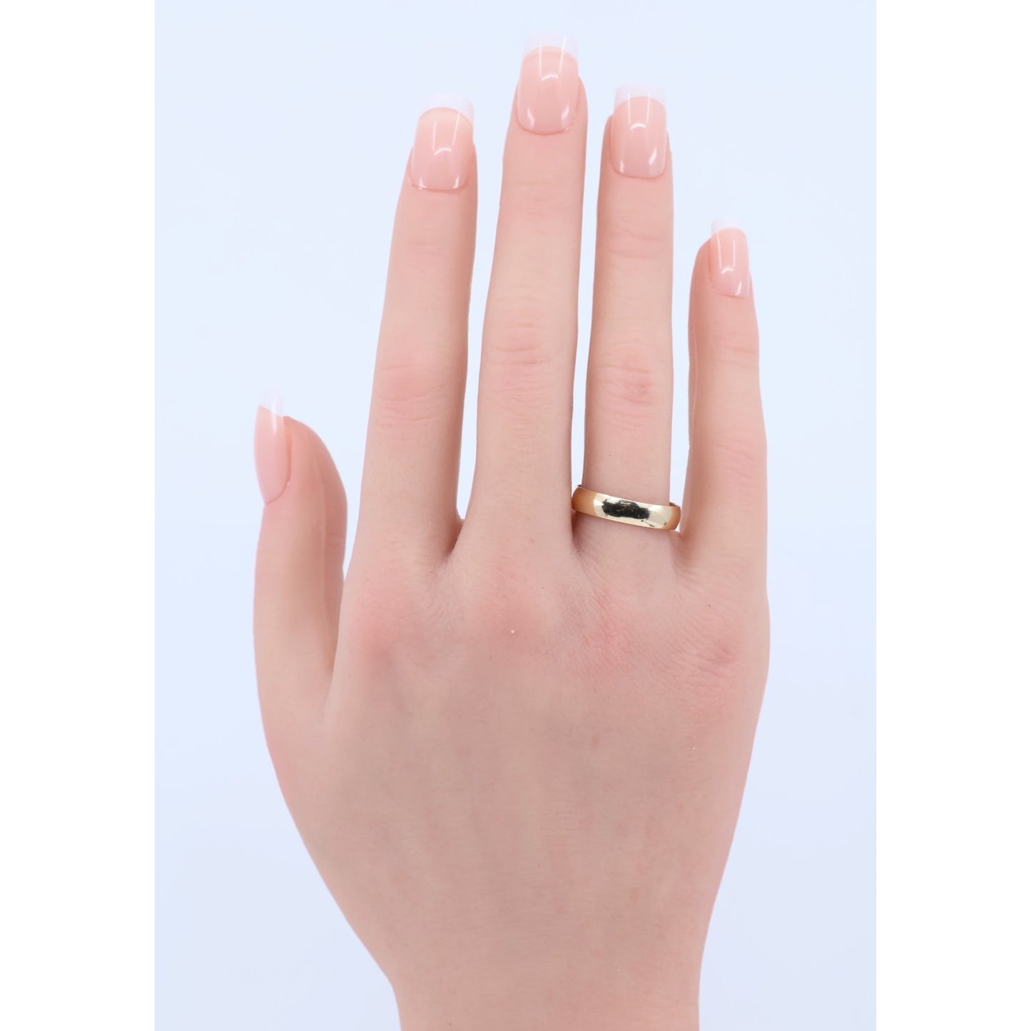 10K Yellow Gold Polished Wedding Band Ring