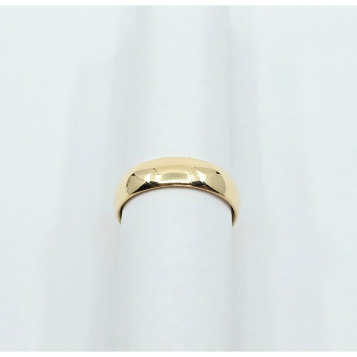 10K Yellow Gold Polished Wedding Band Ring