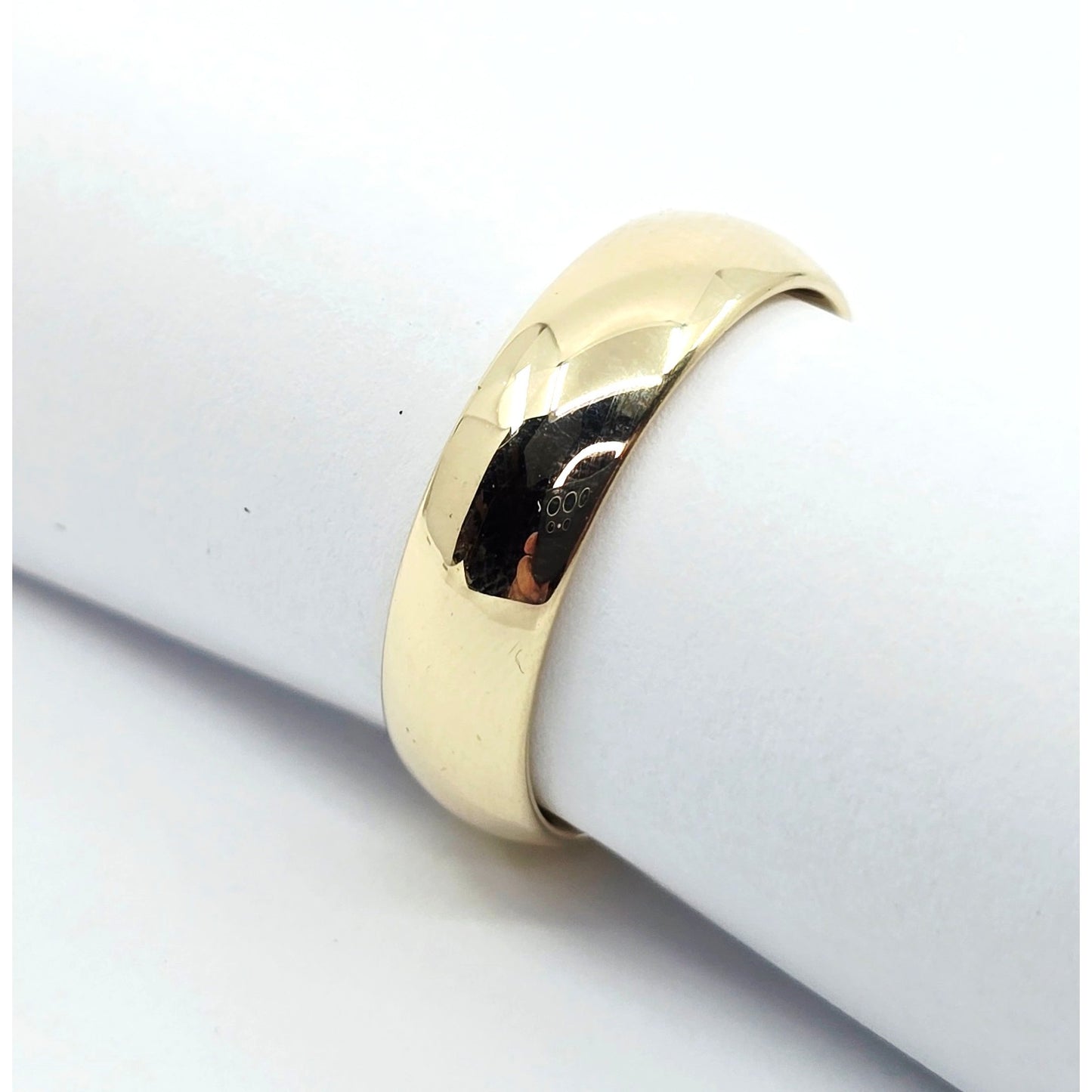 10K Yellow Gold Polished Wedding Band Ring