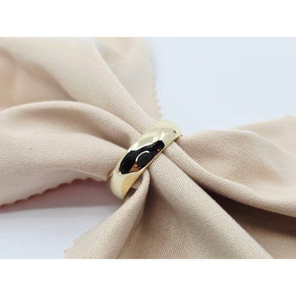 10K Yellow Gold Polished Wedding Band Ring