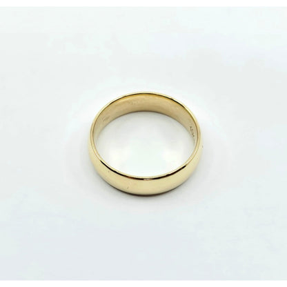 10K Yellow Gold Polished Wedding Band Ring