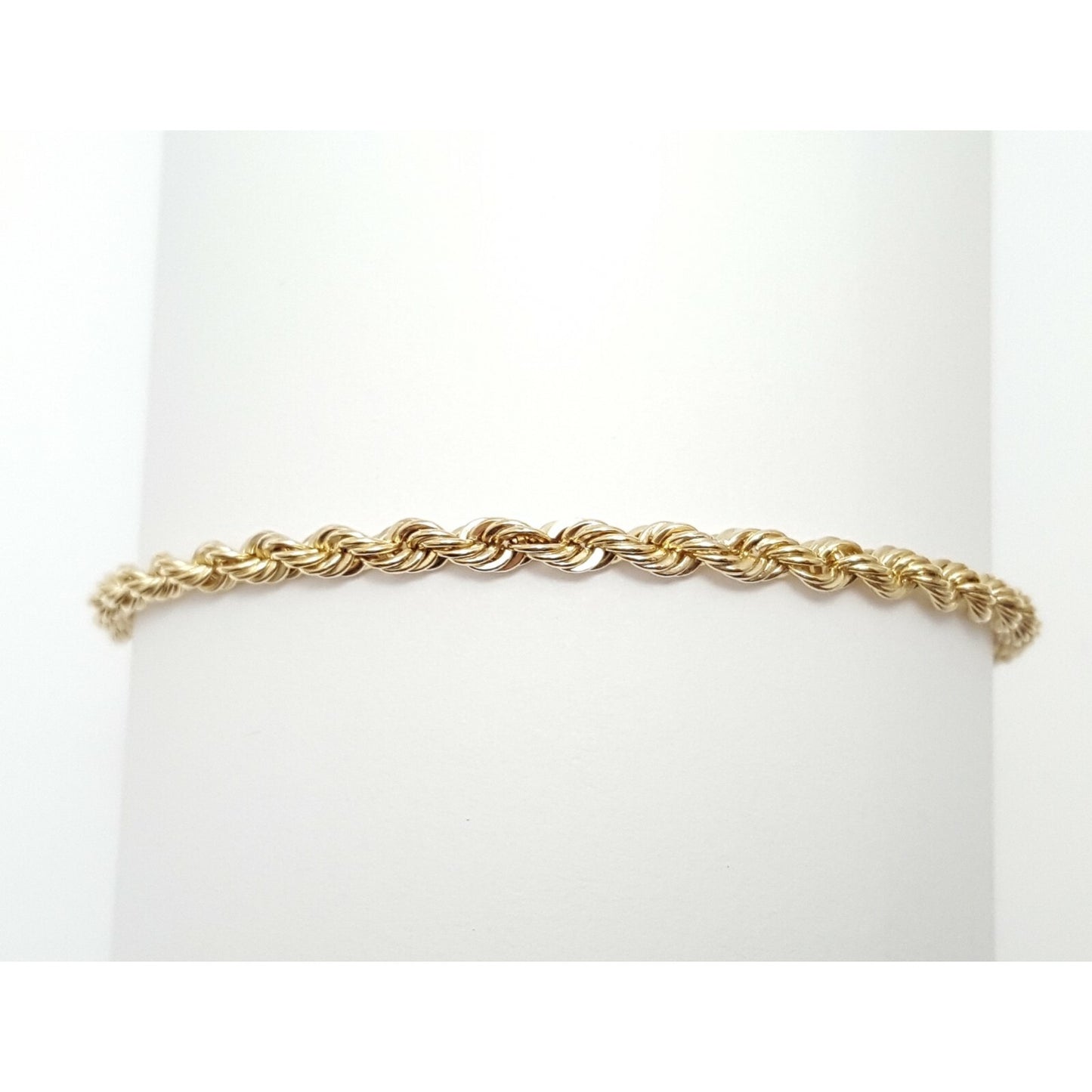 13K Yellow Gold Rope Bracelet