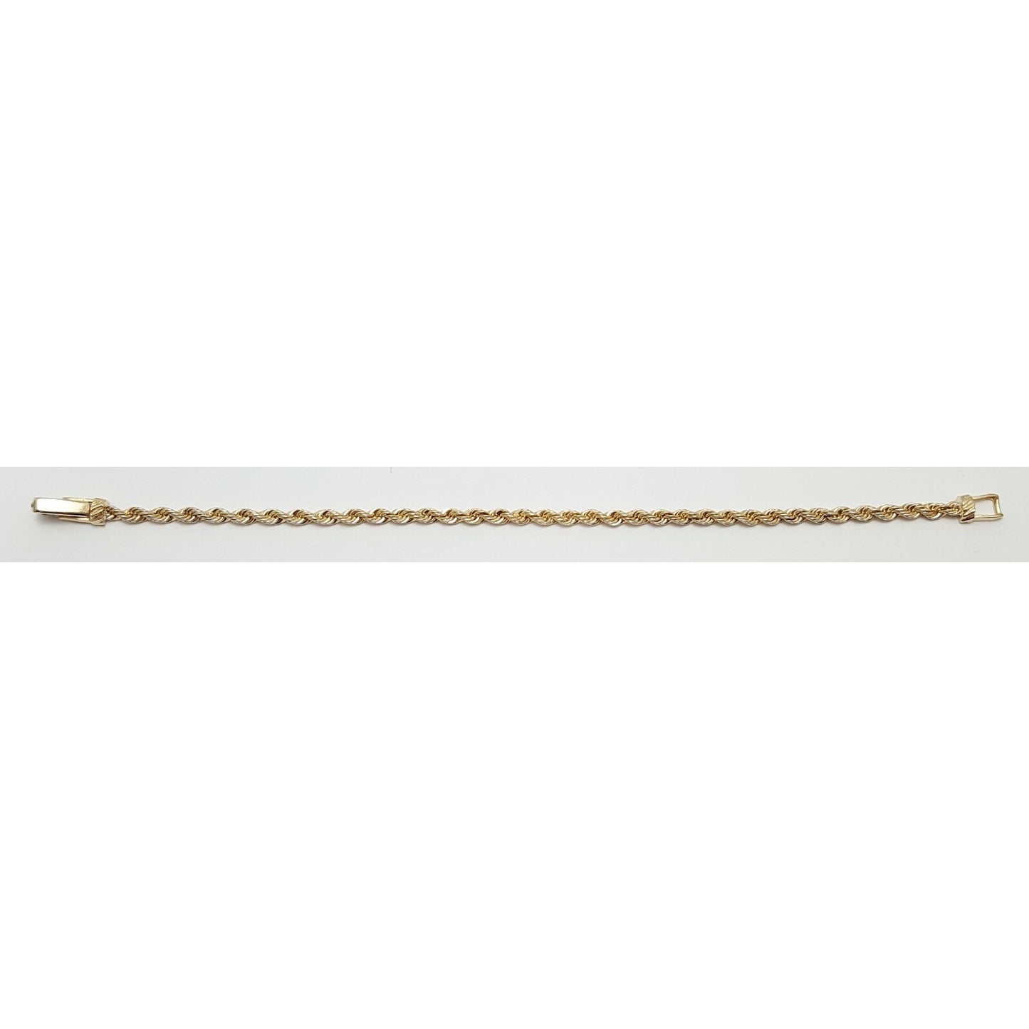 13K Yellow Gold Rope Bracelet