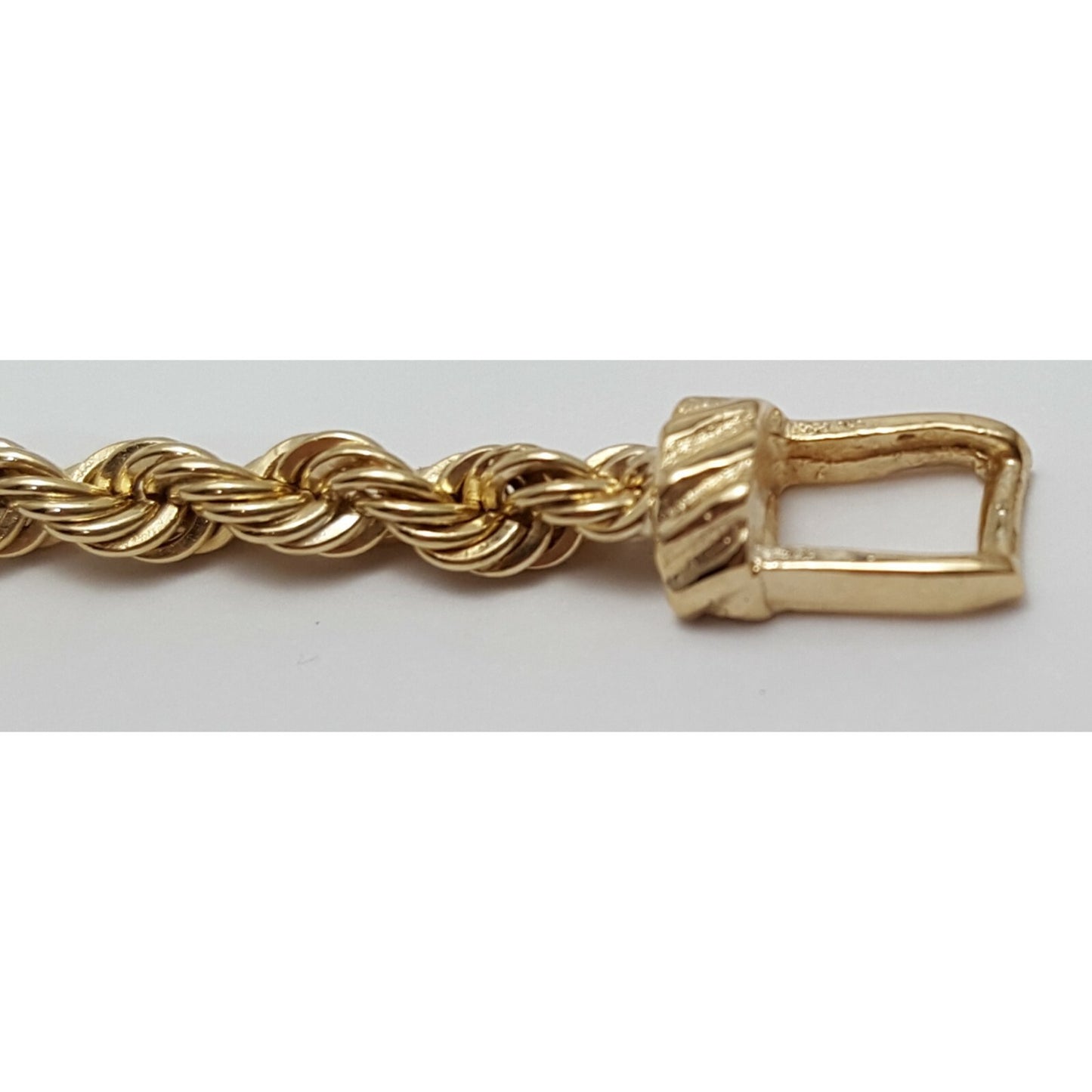 13K Yellow Gold Rope Bracelet