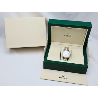 1996 Rolex 16233 36mm Mother of Pearl Dial Diamond Bezel 18K Jubilee & Steel