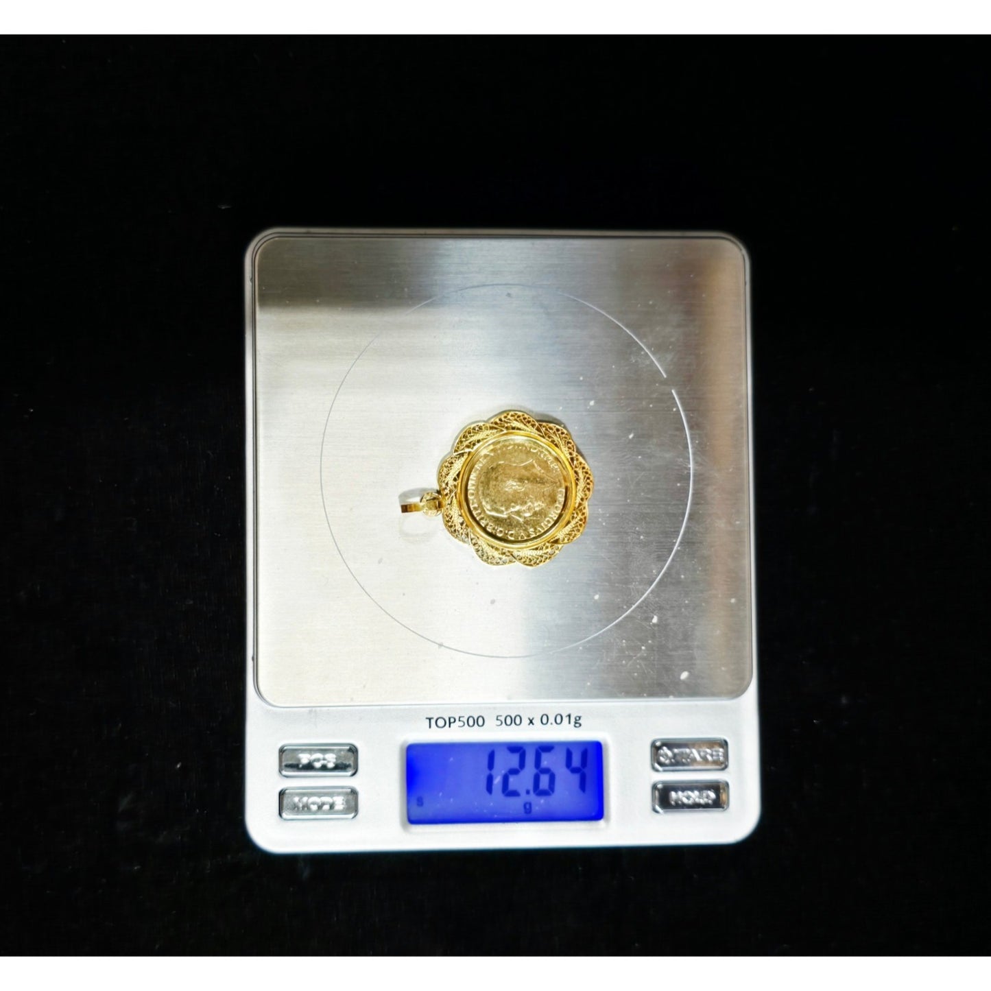 1925 Sydney Mint United Kingdom Gold Sovereign Coin King George V Charm Pendant
