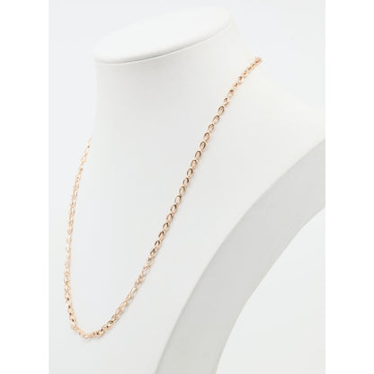 14K Rose Gold Custom Link Chain Necklace
