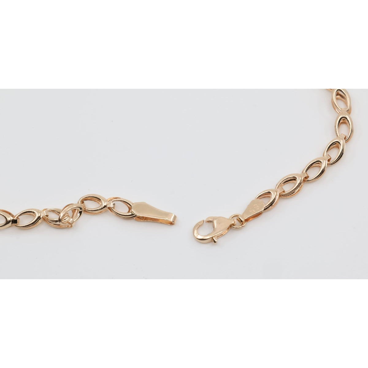 14K Rose Gold Custom Link Chain Necklace