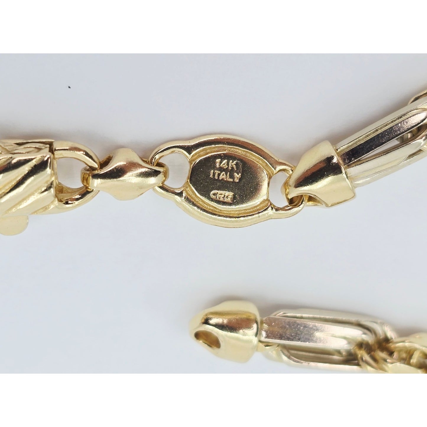 14K Two Tone Gold Milano Rope Chain Necklace