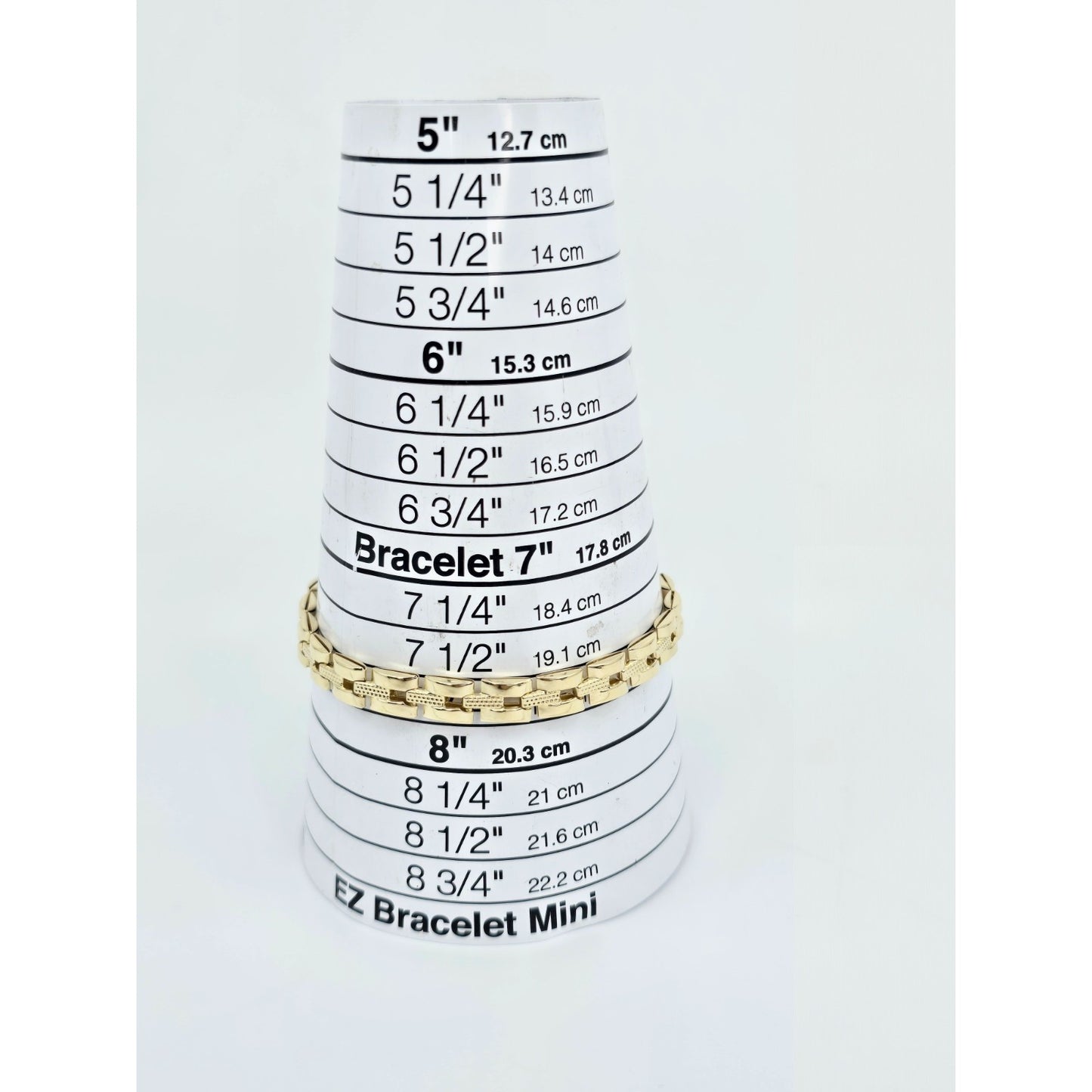 14K Yellow Gold Custom Link Chain Bracelet