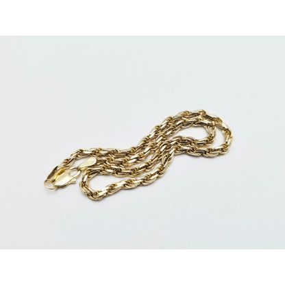 14K Yellow Gold Rope Bracelet