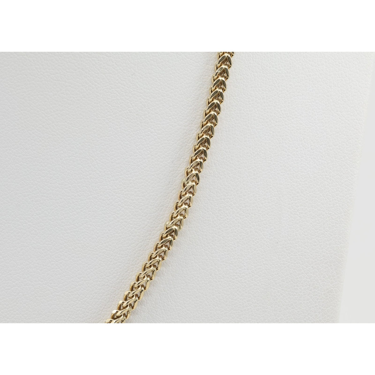 10K Yellow Gold Franco Link Chain Necklace