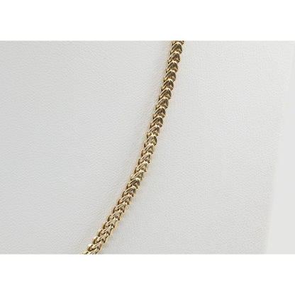 10K Yellow Gold Franco Link Chain Necklace