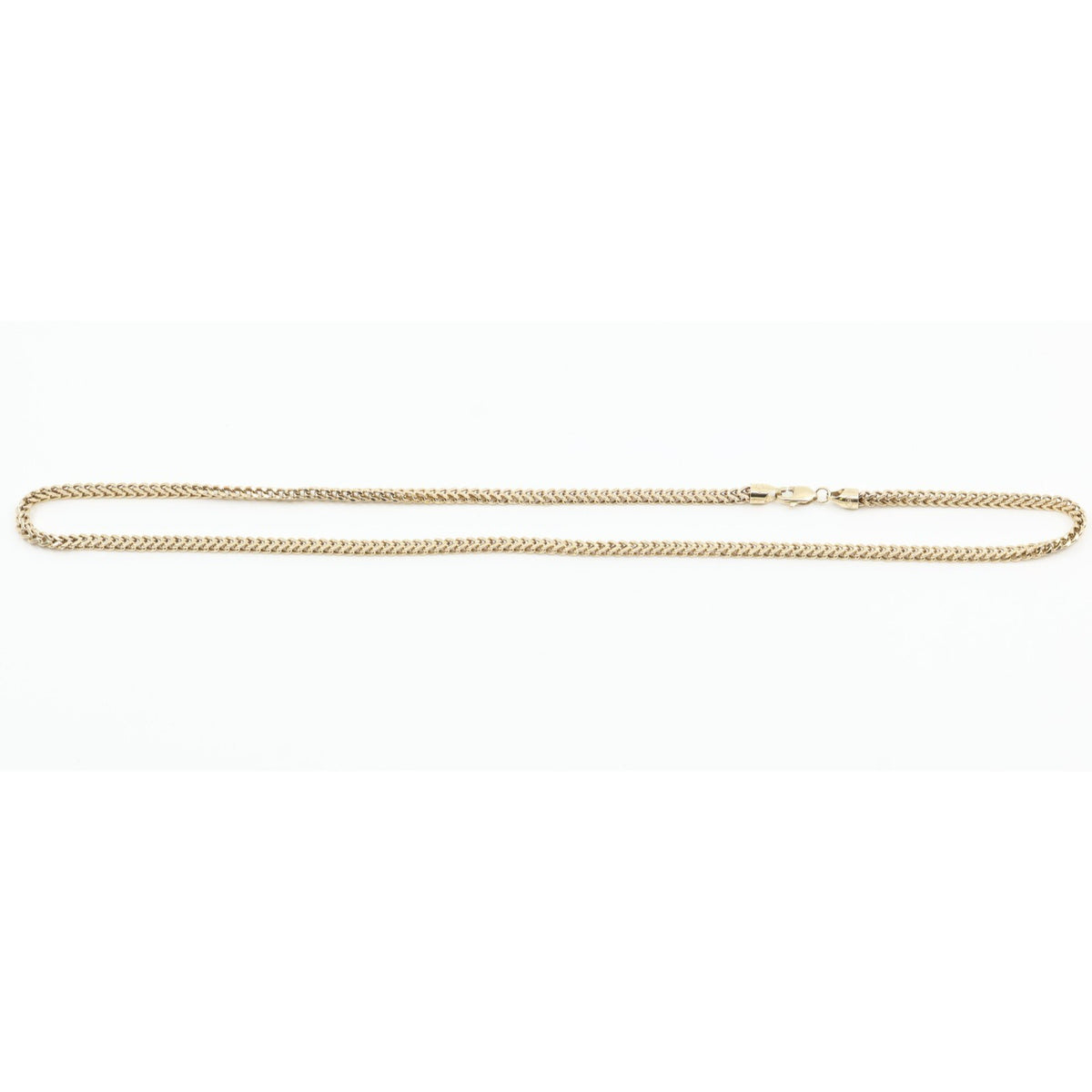10K Yellow Gold Franco Link Chain Necklace