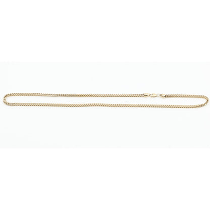10K Yellow Gold Franco Link Chain Necklace