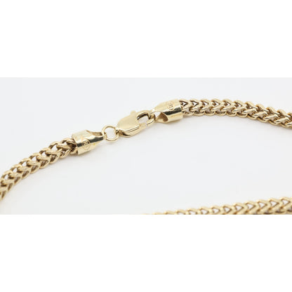 10K Yellow Gold Franco Link Chain Necklace