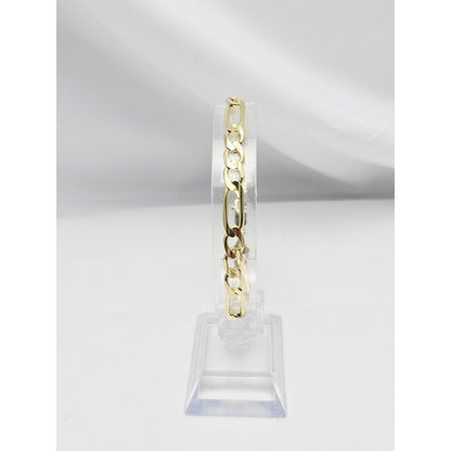14K Yellow Gold Figaro Link Bracelet