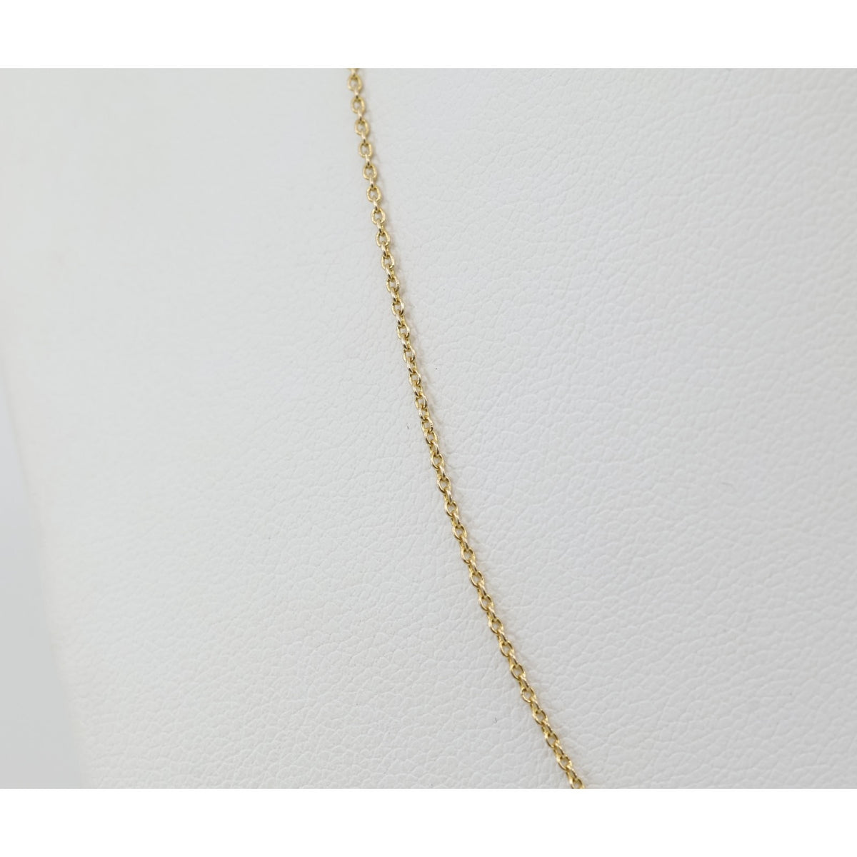 Thin 14K Yellow Gold Link Chain Necklace